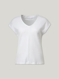 Strickshirt V-Ausschnitt