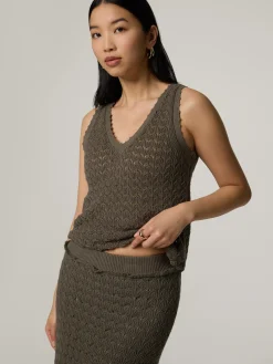 Stricktop aus Bio-Baumwolle