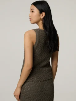 Stricktop aus Bio-Baumwolle