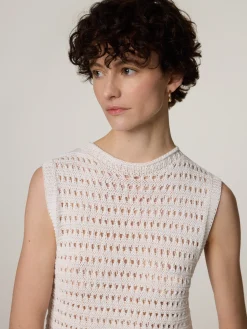 Stricktop aus Bio-Baumwolle