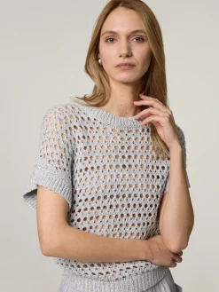 Stricktop aus Fancy-Garn