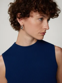 Stricktop aus Rippenstrick