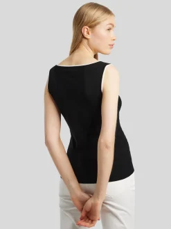 Stricktop aus Schurwolle