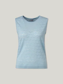 Stricktop aus Schurwolle