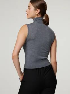 Stricktop aus Schurwolle