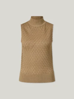 Stricktop mit Lurex