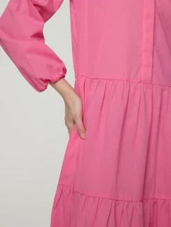 Stufenkleid aus Baumwolle