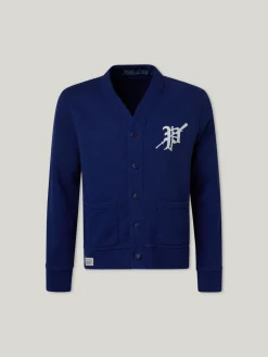 Sweatjacke aus Baumwolle