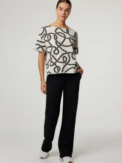 Sweatpants mit weitem Bein