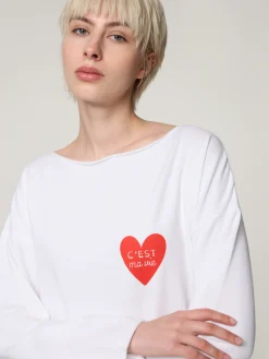 Sweatshirt mit Baumwolle