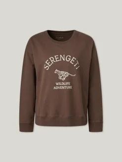 Sweatshirt mit Baumwolle