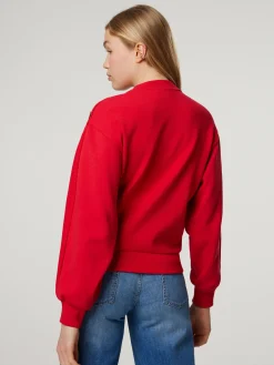 Sweatshirt mit Baumwolle