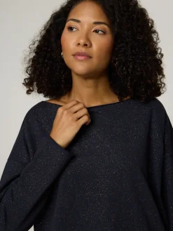 Sweatshirt mit Glitzer