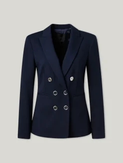 Taillierter Blazer aus Jersey