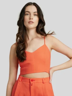 Top aus Leinen MONCA