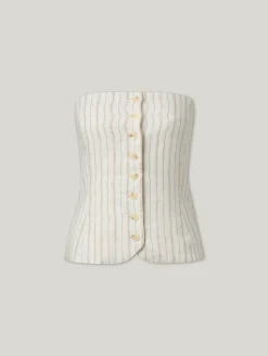 Top aus Leinen SAELLENA