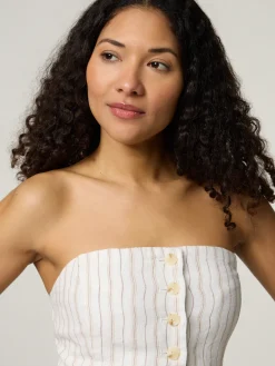 Top aus Leinen SAELLENA