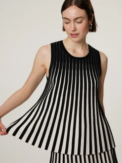 Top mit Streifen TANK