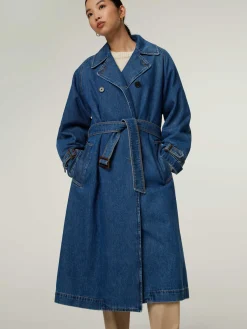 Trenchcoat aus Denim BLASY