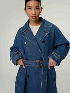 Trenchcoat aus Denim BLASY