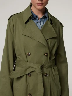 Trenchcoat mit Baumwolle LU