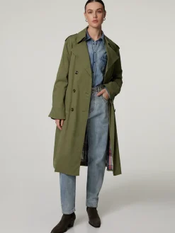 Trenchcoat mit Baumwolle LU