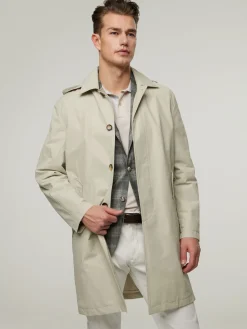 Trenchcoat mit Kapuze
