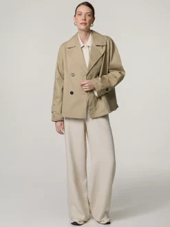 Trenchjacke aus Bio-Baumwolle