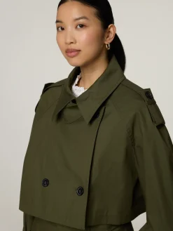 Trenchjacke Cropped BIRKENHEAD