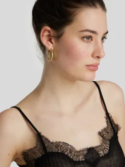 Trägertop mit Spitzen-Detail