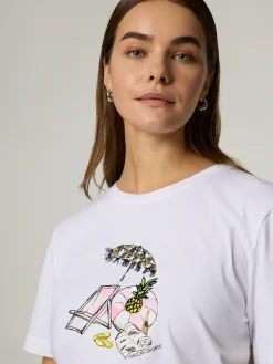 T-Shirt aus Baumwolle