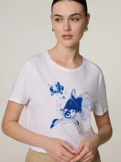 T-Shirt aus Baumwolle