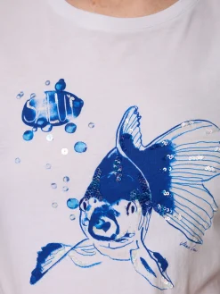 T-Shirt aus Baumwolle