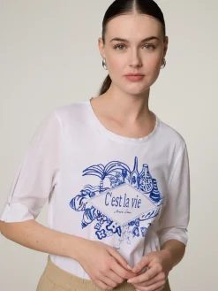 T-Shirt aus Baumwolle