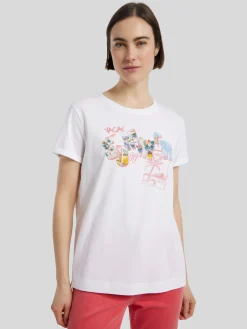 T-Shirt aus Baumwolle