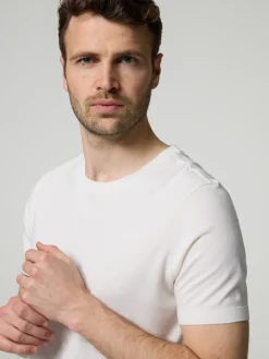 T-Shirt aus Feinstrick