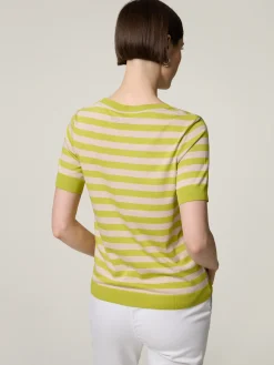 T-Shirt aus Feinstrick