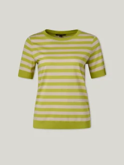 T-Shirt aus Feinstrick