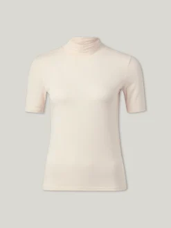 T-Shirt aus Feinstrick