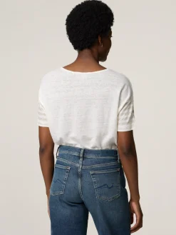 T-Shirt aus Leinen CANDICE