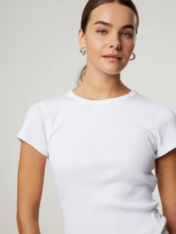 T-Shirt aus Rippstrick KOALE