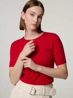 T-Shirt aus Schurwolle