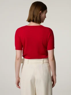 T-Shirt aus Schurwolle