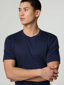 T-Shirt mit Baumwolle