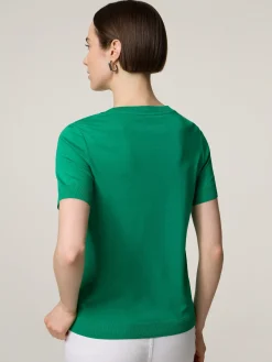 T-Shirt mit Baumwolle