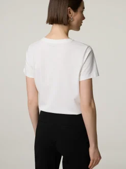 T-Shirt mit Baumwolle