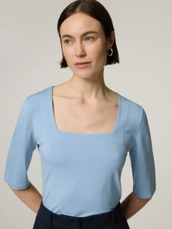 T-Shirt mit Baumwolle