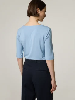 T-Shirt mit Baumwolle