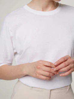 T-Shirt mit Baumwolle