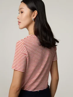 T-Shirt mit Baumwolle